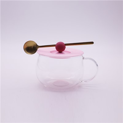 Double Wall Borosilicate Glass Coffee Mug