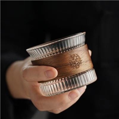 Wooden Ring Waist Band Tasting Cup