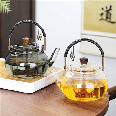 Glass Beam Tea Brewing Teapot