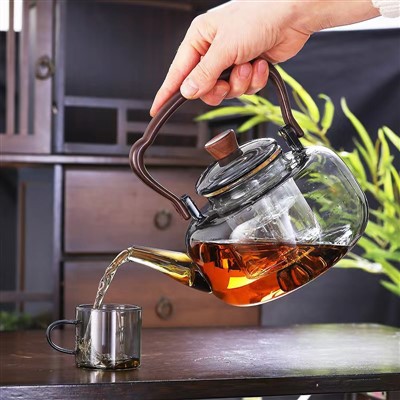 Integrated Steaming And Boiling Teapot